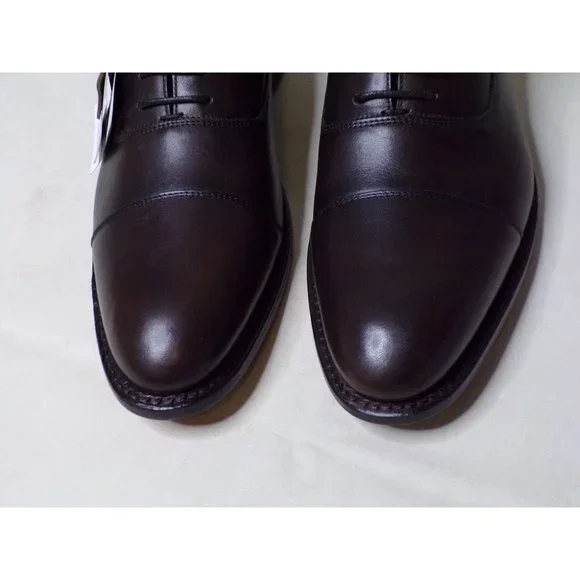 🆕 ANTHONY VEER Mens Essentials Clinton Welted Oxford Shoes Leather 12 Espresso